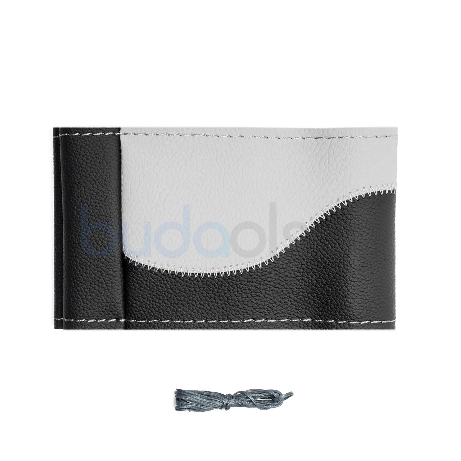 Buda Zigzag Serisi Lüks Dikmeli Direksiyon Kılıfı | OTOPIST direksiyon kılıfı - Buda Zigzag Serisi Lüks Dikmeli Direksiyon Kılıfı