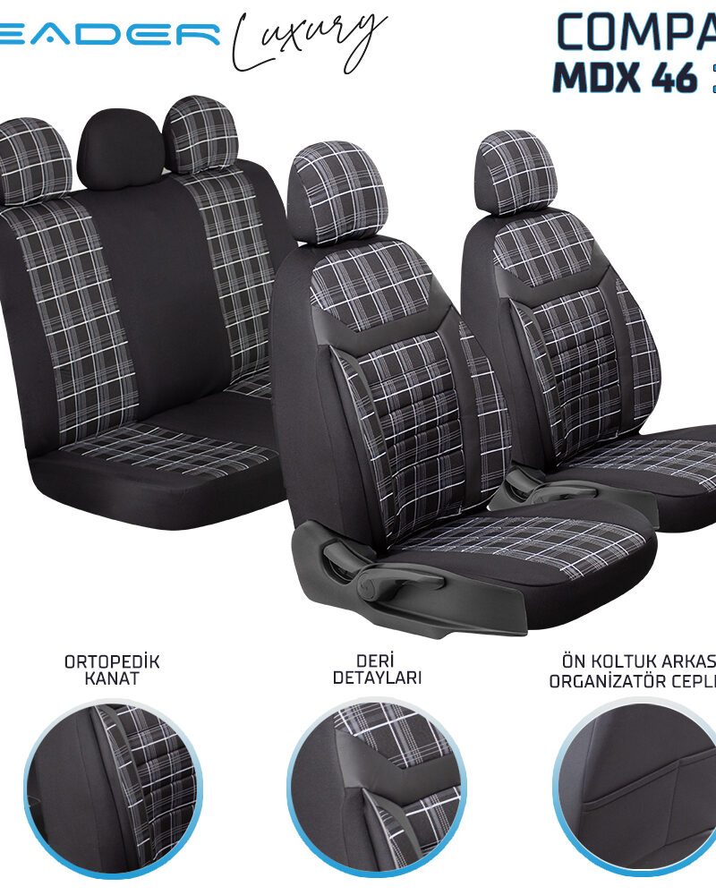 binek - LEADER COMPACT / Universal Oto Koltuk Kılıfı