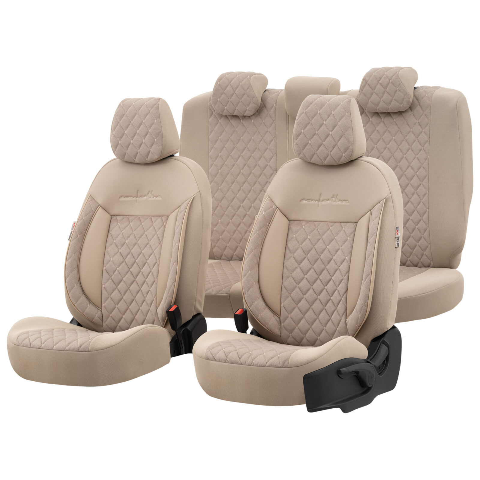 direksiyon kılıfı - Wimbledon Comfortline Vip Design Tay Tüyü / Universal Oto Koltuk Kılıfı - BİNEK