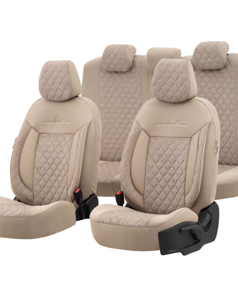 direksiyon kılıfı - Wimbledon Comfortline Vip Design Tay Tüyü / Universal Oto Koltuk Kılıfı - BİNEK