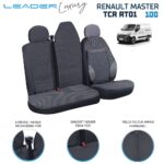 direksiyon kılıfı - Leader RENAULT MASTER TİCARİ OTO KILIFI SİYAH LEADER 2+1