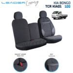 binek - Leader BONGO TİCARİ OTO KILIFI SİYAH LEADER 2+1