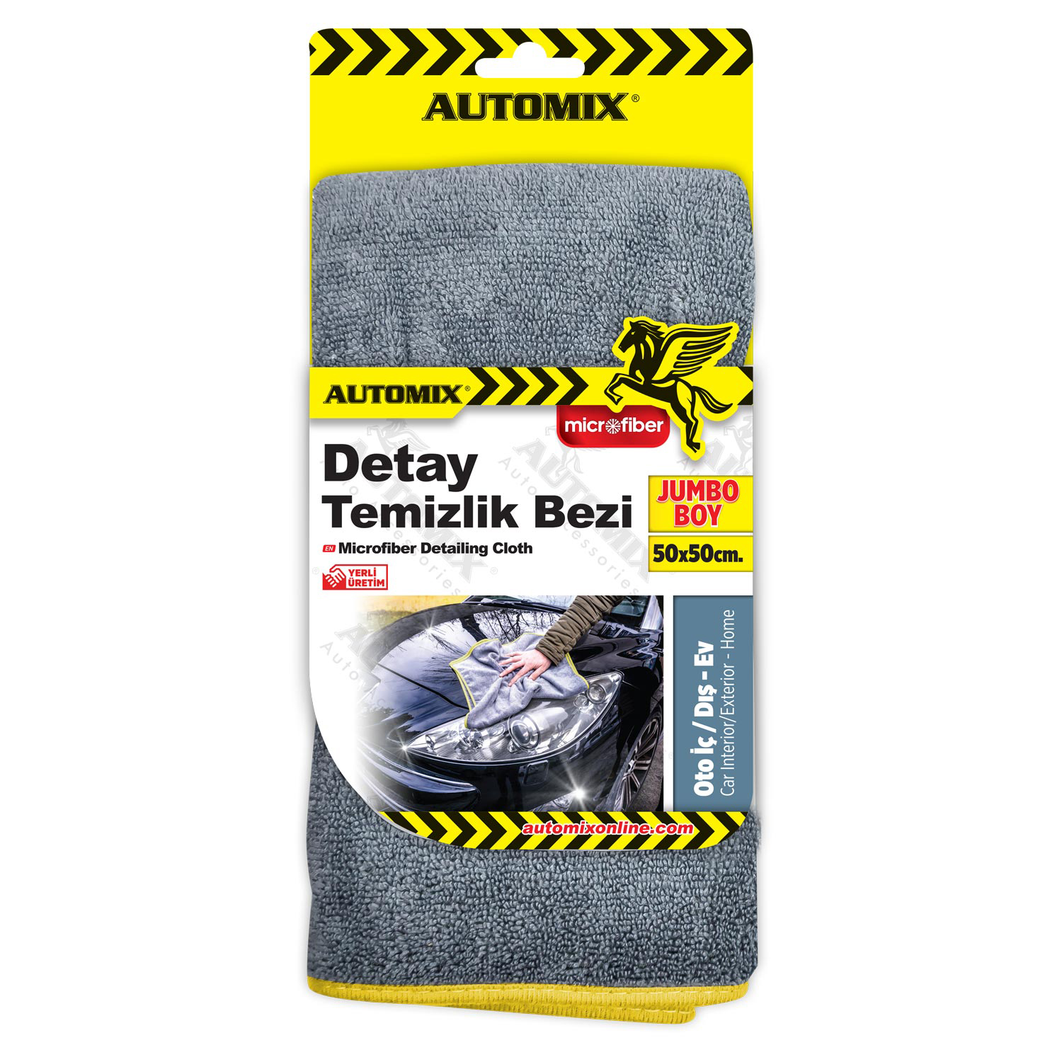 Automix Detay Havlusu 50X50 Cm | OTOPIST mikrofiber bez - Automix Detay Havlusu 50X50 Cm