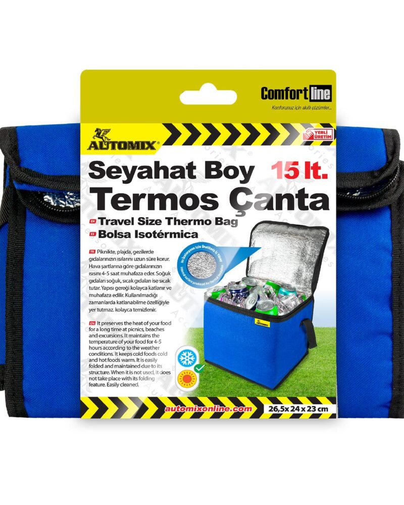 çelik termos - Automix Termos Çanta 15 Lt