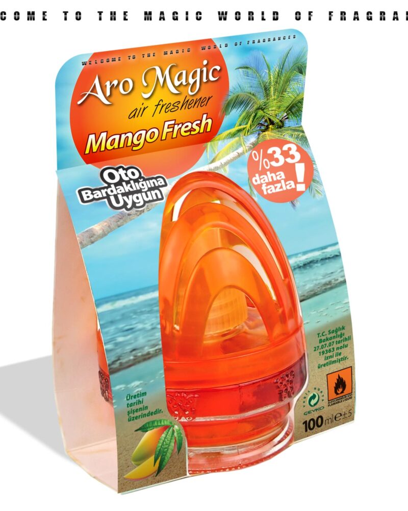 araç kokusu - Aromagic Mango Fresh 100Ml Şişe Koku