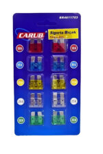direksiyon kılıfı - Araç Bıçak Sigorta 19X19 Mm - 10 Lu