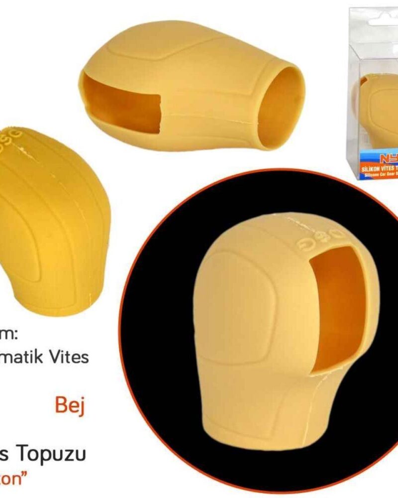 vites-silikonu - Silikon Vites Topuzu Kılıfı DSG Krem