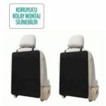 koltuk-arkasi-organizer - Siyah Koltuk Arkası Koruyucu - Çocuk Ayak İzi Koruma Kılıfı