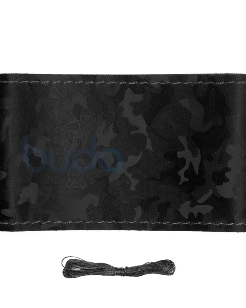 direksiyon kılıfı - Buda Nukk Serisi Kamuflaj Direksiyon Kılıfı / Siyah 10.5 Cm