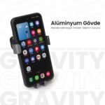 telefon tutucu - Automix Gravity 3 Kollu Pratik Klimaya Geçme Telefon Tutucu