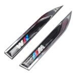 direksiyon kılıfı - Nikel Kırmızı Gümüş Bmw 3M Bıçak Model Oto Arma Sticker