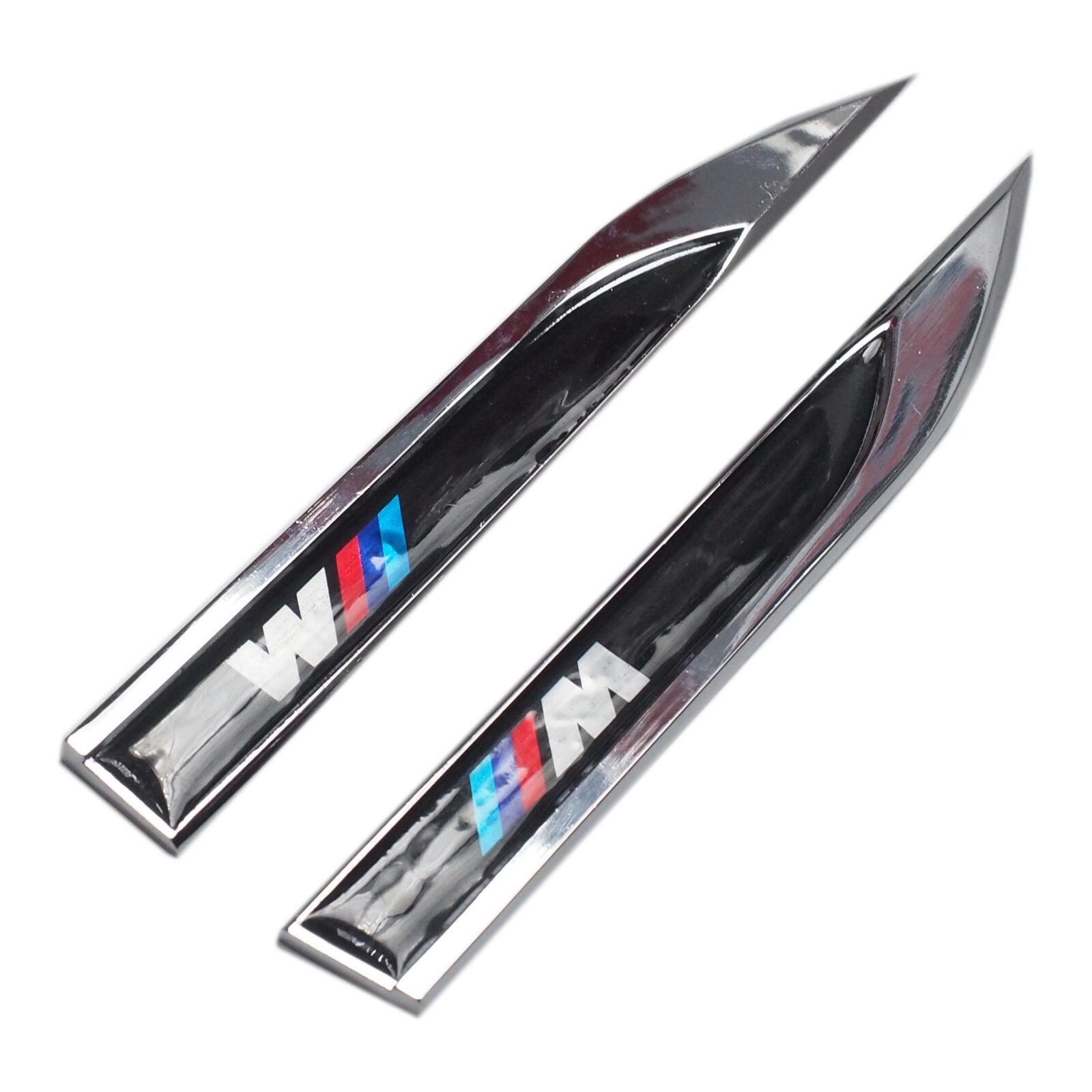 direksiyon kılıfı - Nikel Kırmızı Gümüş Bmw 3M Bıçak Model Oto Arma Sticker