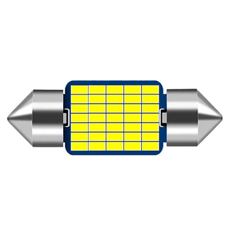 sofit-led - Sentinel CANBUS SOFİT 36mm BEYAZ 35 SMD 12-24V LED Güçlü Işık - 2 Adet