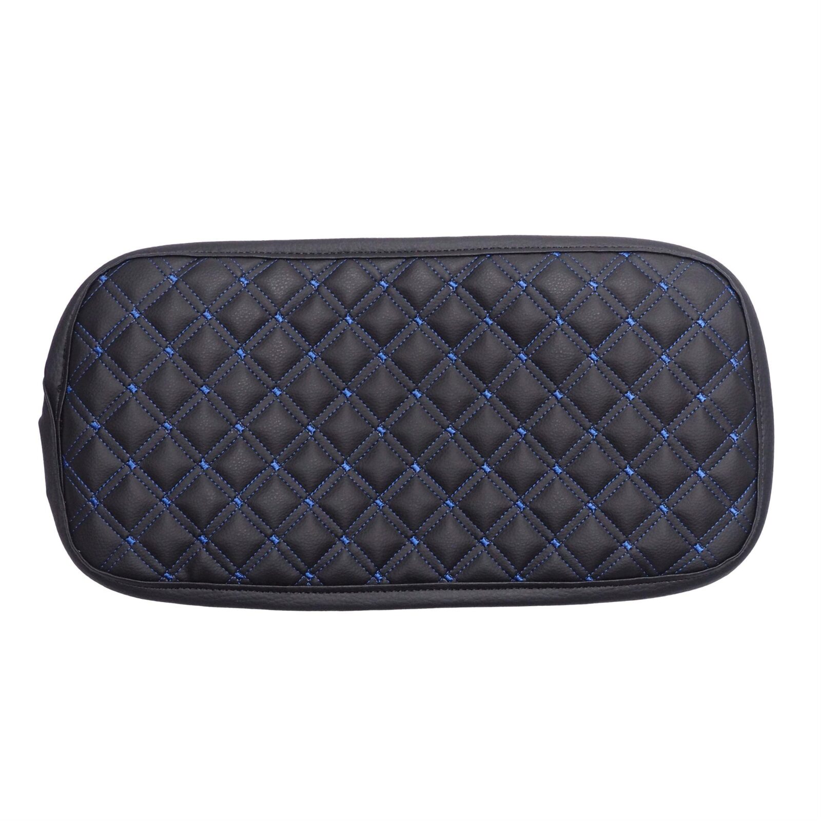direksiyon kılıfı - Stil Oto Kolçak Örtüsü / Siyah Mavi / 18 Cm X 37 Cm