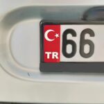 uncategorized - Araç Plakalık Kırmızı Tr Yazısı 2Li