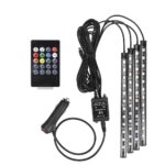 direksiyon kılıfı - Araç Ayak Altı Atmosfer Rgb 12 Led