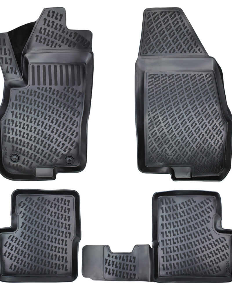 oto paspas - Rizline Fiat Punto Evo / 3D Tam Uyumlu Havuzlu Paspas