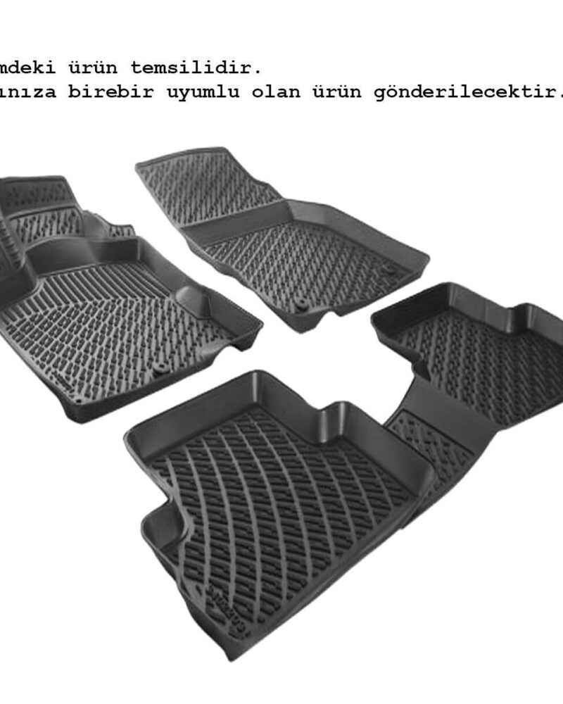 oto paspas - Rizline Renault Symbol 2013 / 3D Tam Uyumlu Havuzlu Paspas