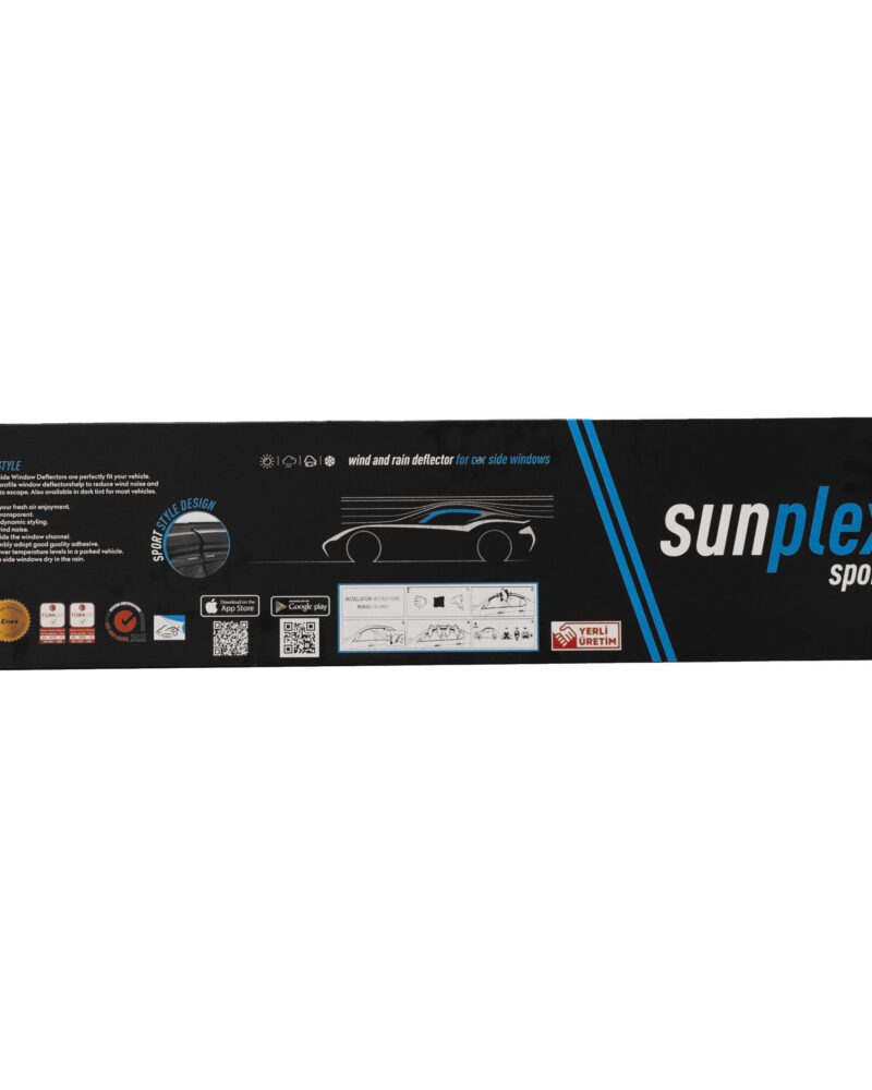 direksiyon kılıfı - Skoda Super (2015-2019) Kromlu Cam Rüzgarlığı - 4Lü / Sunplex