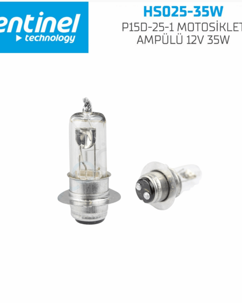 araç ampulü - P15D-25-1 Motosiklet Ampülü 12V - 35W Ampul