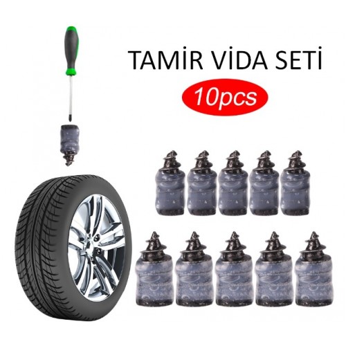 Lastik-tamir-kiti - Lastik Tamir Kiti Kauçuk Vida Seti | OTOPIST