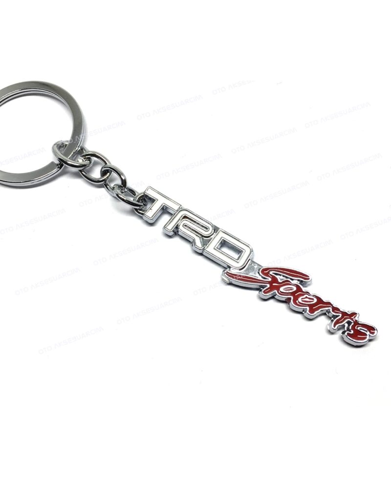 direksiyon kılıfı - Trdsports Metal Anahtarlık / Beyaz Kırmızı