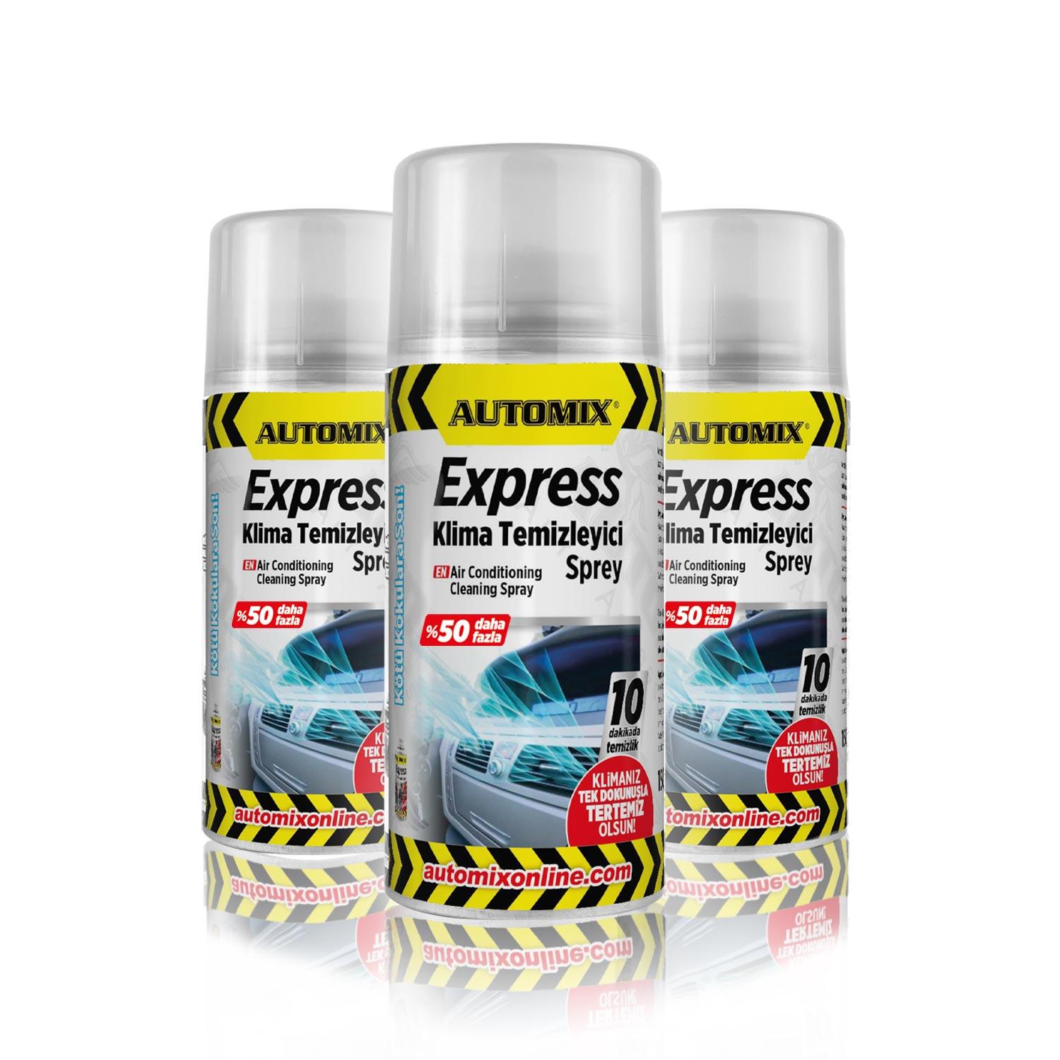 Automix Express Klima Temizleyici Sprey 200 ML | OTOPIST oto aksesuar - Automix Express Klima Temizleyici Sprey 200 ML