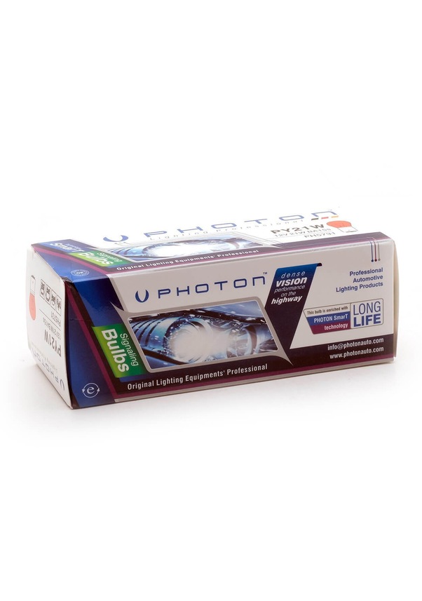 araç ampulü - Photon Düz Tırnak Turuncu Sinyal Py21W Ph5731 / 1 Adet