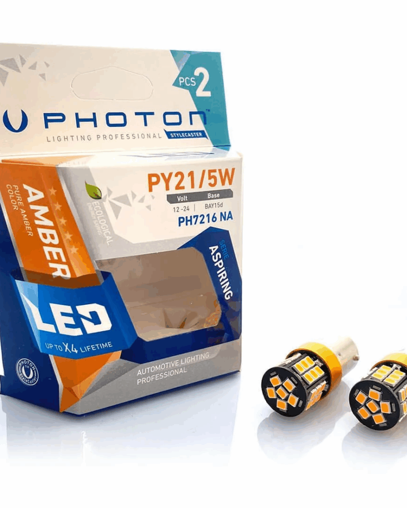 park-led - Photon P21/5W Turuncu Led 1016 Ph7216 Na