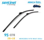 araç sileceği - Sentinel ÖN Silecek Takım - Mercedes Vito W447 2014 / 700mm 450mm