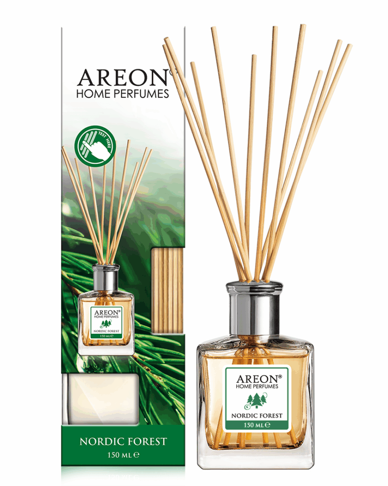 araç kokusu - Areon Nordıc Forest 150Ml Bambu Çubuklu Oda Kokusu