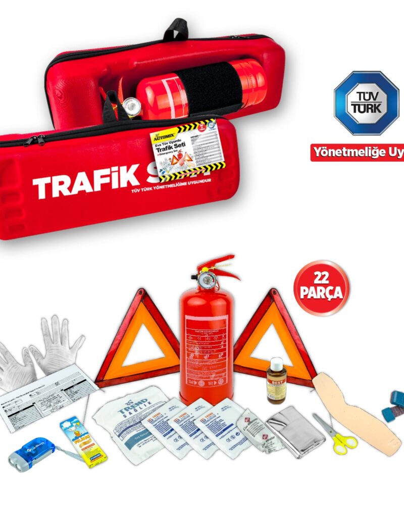 trafik-seti - Automix Eva Çanta Tüv Uyumlu Trafik Seti
