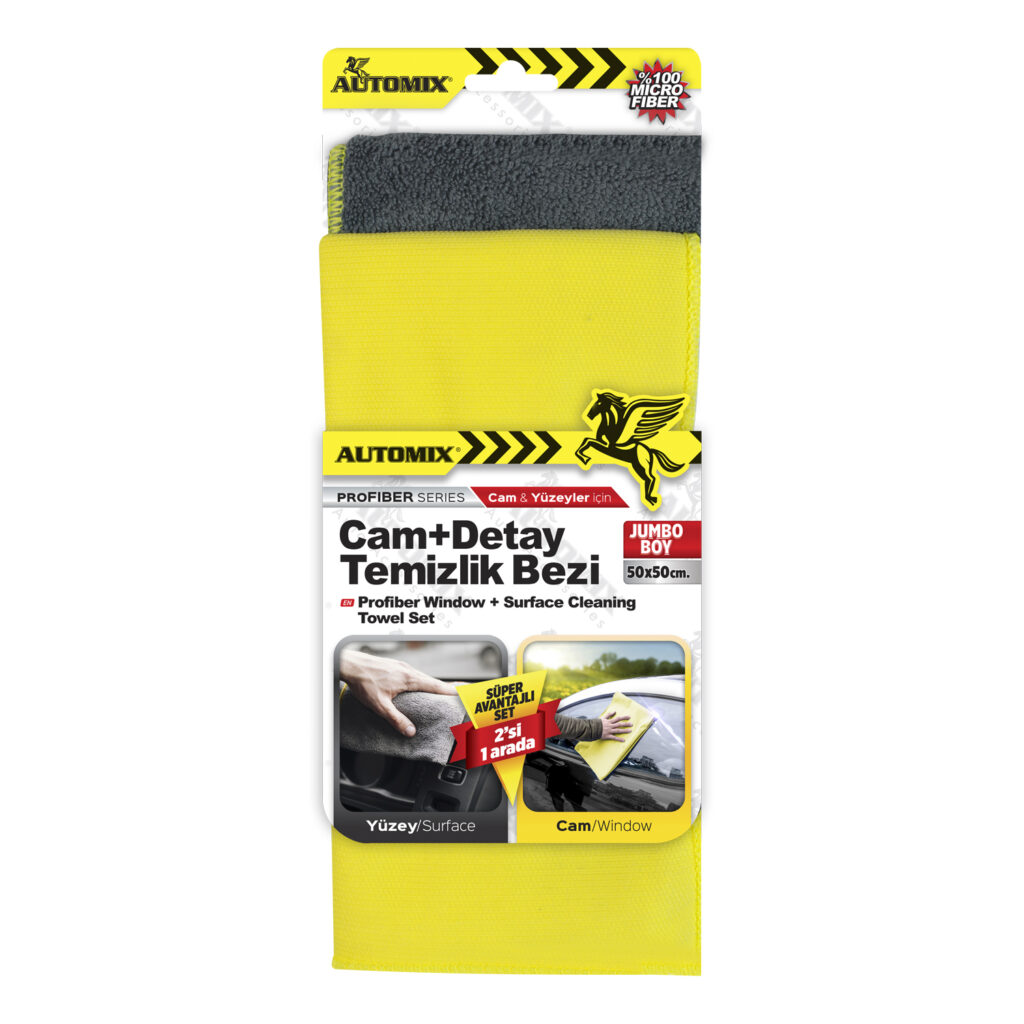 Mikrofiber-bez - Automix Profiber Cam + Detay Temizlik Bezi | OTOPIST