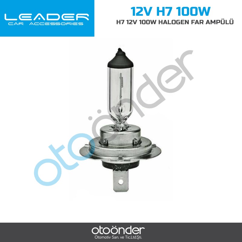 araç ampulü - Sentinel H7 12V 100W HALOGEN FAR AMPÜLÜ