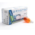 araç ampulü - Photon 12V 16W T15 Tip Dipsiz Ampul Turuncu / 1 Adet