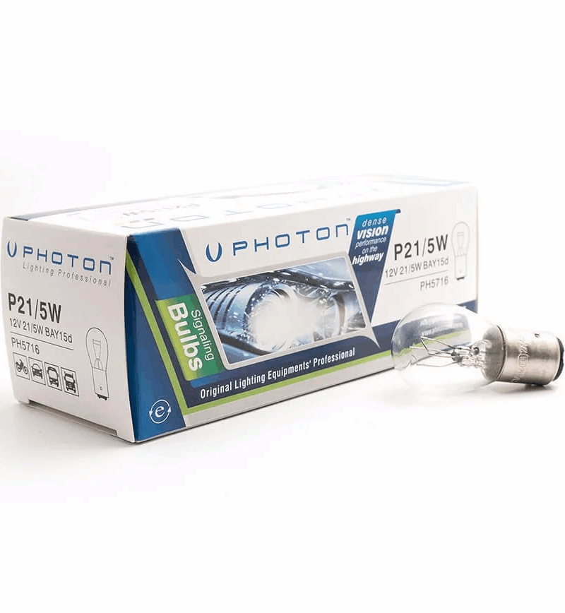 araç ampulü - Photon P21/5W 12V 1016 Standart Ampul / 1 Adet