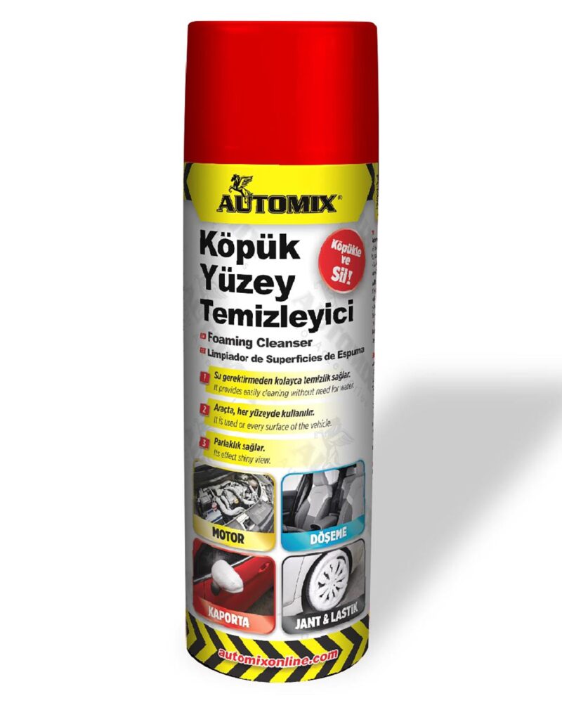 uncategorized - Automix Köpük Yüzey Temizleyici