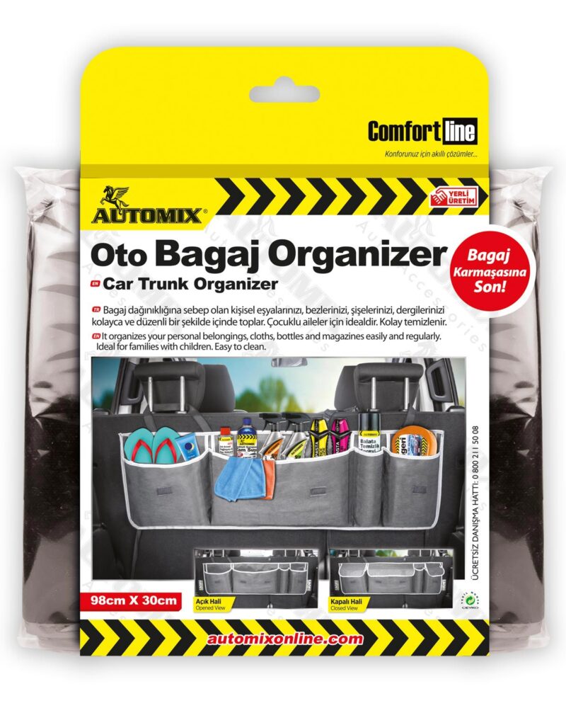direksiyon kılıfı - Automix Cepli Bagaj Organizer
