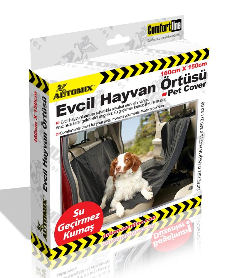direksiyon kılıfı - Automix Su Geçirmez Evcil Hayvan Örtüsü 160X150 Cm