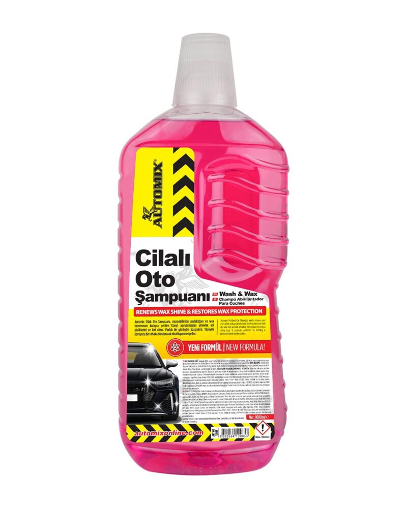 Sivilar-spreyler - Automix Cilalı Oto Yıkama Şampuanı 1000Ml | OTOPIST
