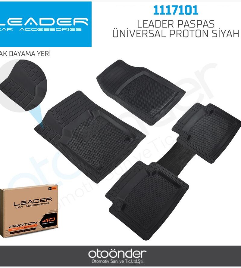 oto paspas - Leader Paspas Üniversal Proton Siyah