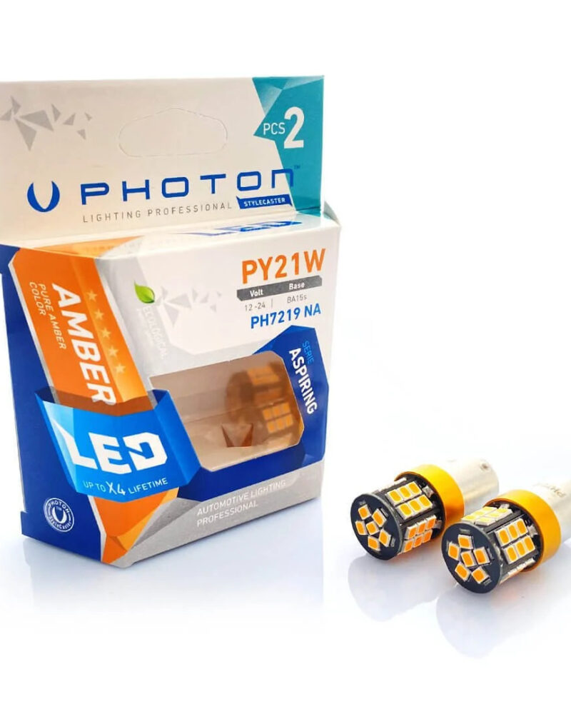 park-led - Photon P21W Amber (Turuncu) Exclusive Serisi Ph7219 Na B2