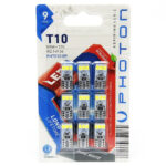 direksiyon kılıfı - Photon T10 Beyaz Led - 6 Led Park-Aydınlatma Ampulü 7010 B9
