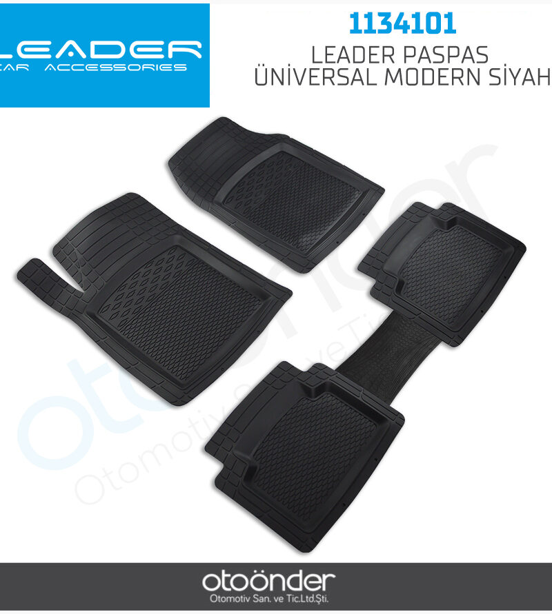 oto paspas - Leader Paspas Üniversal Modern Siyah