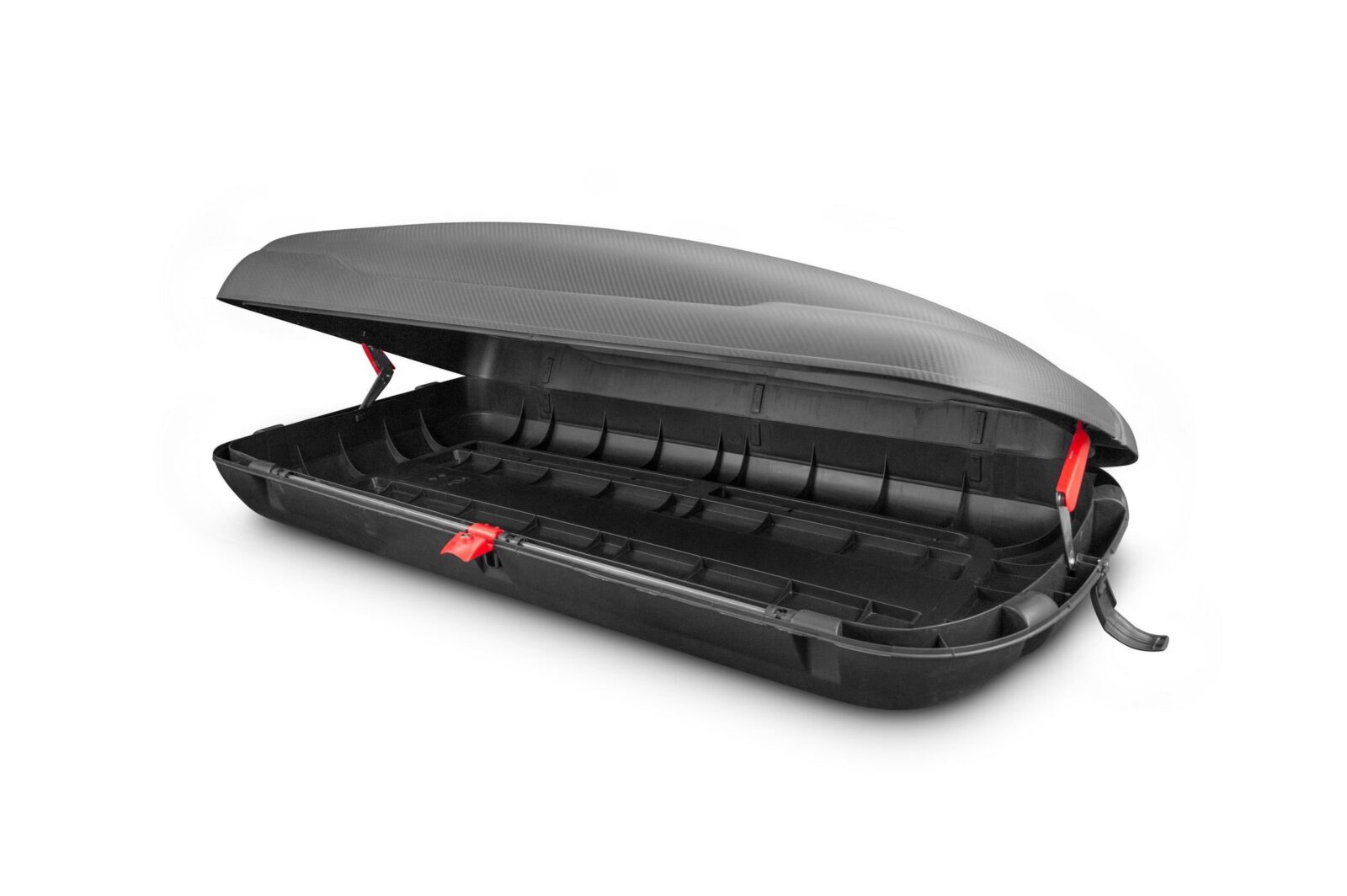 port-bagaj - Combi Box 430 Lt Carbon (175X83X35) Made In Italy