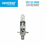 araç ampulü - Sentinel H1 55W Halojen Far Ampulü