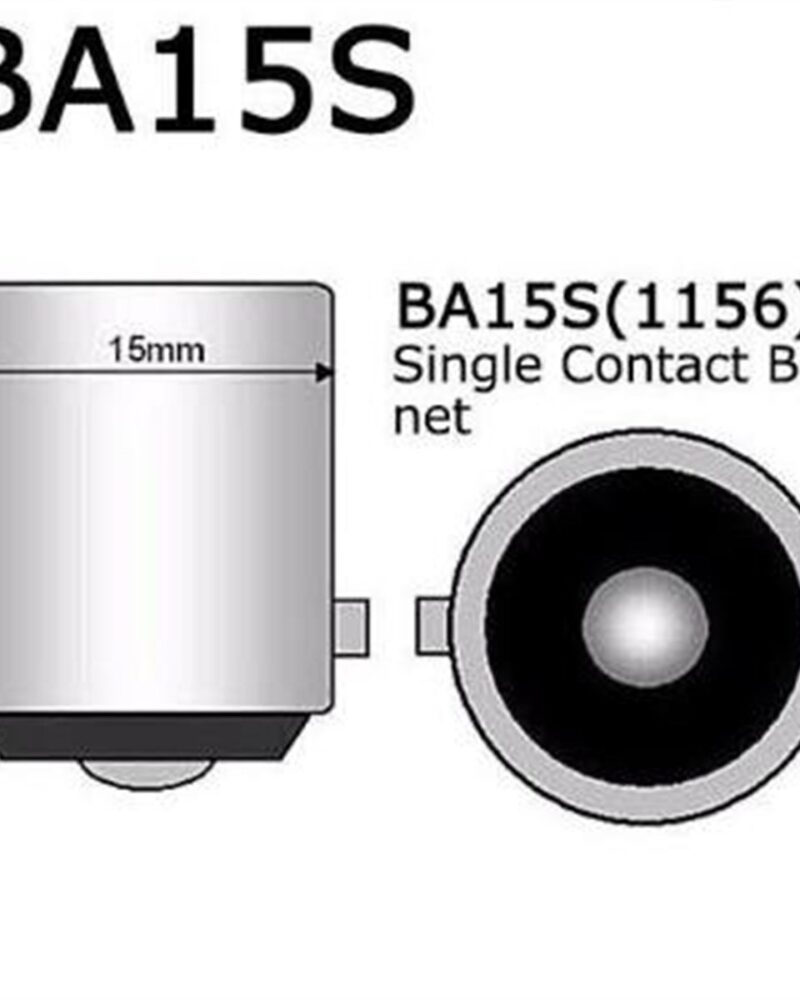 araç ampulü - Sentinel P21W Ba15S 12V 21W 93 Turuncu Sinyal-Stop Lamba Ampul