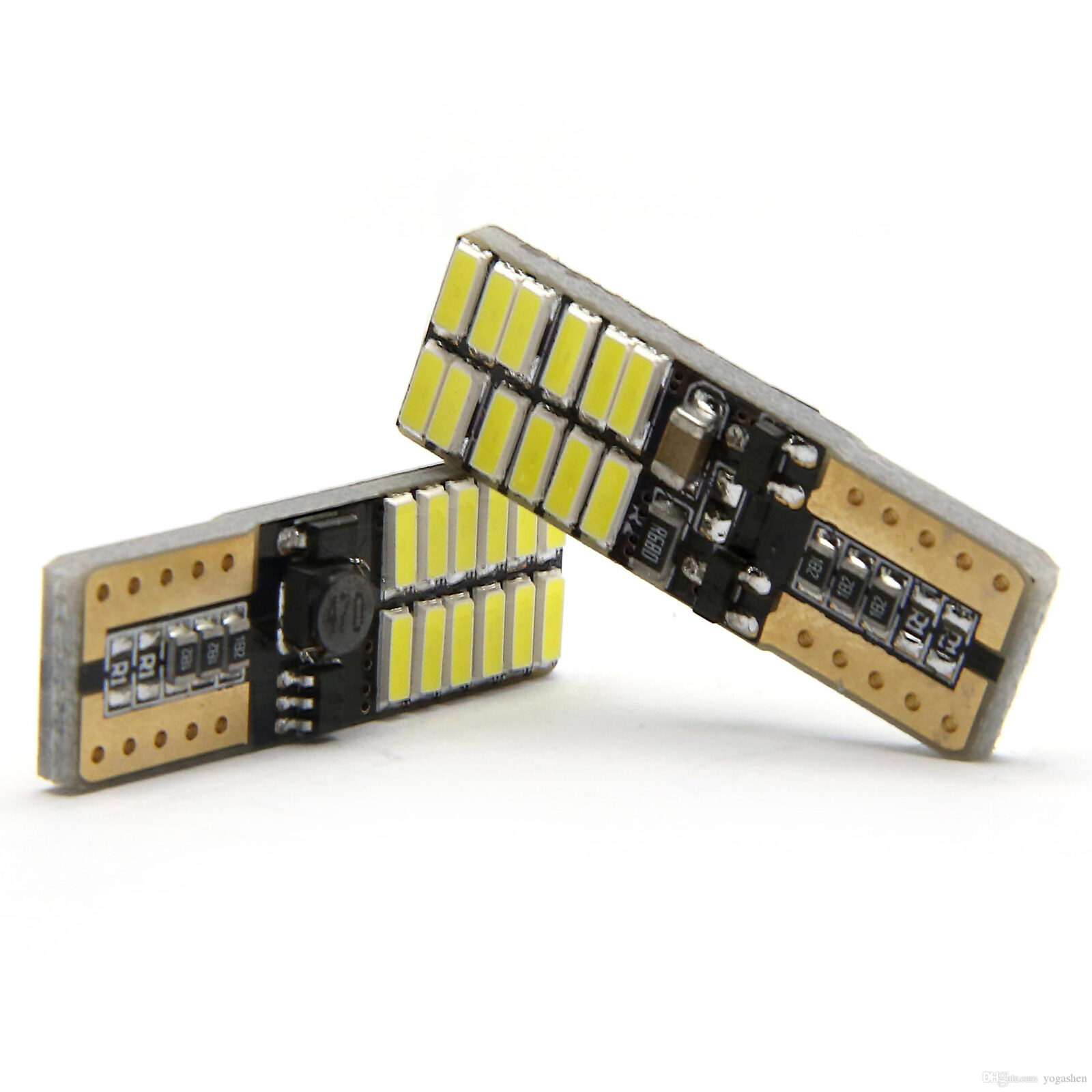 direksiyon kılıfı - T10 Dipsiz Smd Park Ampulü 24 Ledli Beyaz