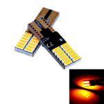 direksiyon kılıfı - T10 Dipsiz Smd Park Ampulü 24 Ledli Turuncu