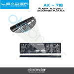 direksiyon kılıfı - Plaka Altlığı ÇITALI DİKDÖRTGEN PLASTİK 54X14 Cm / 1 Adet